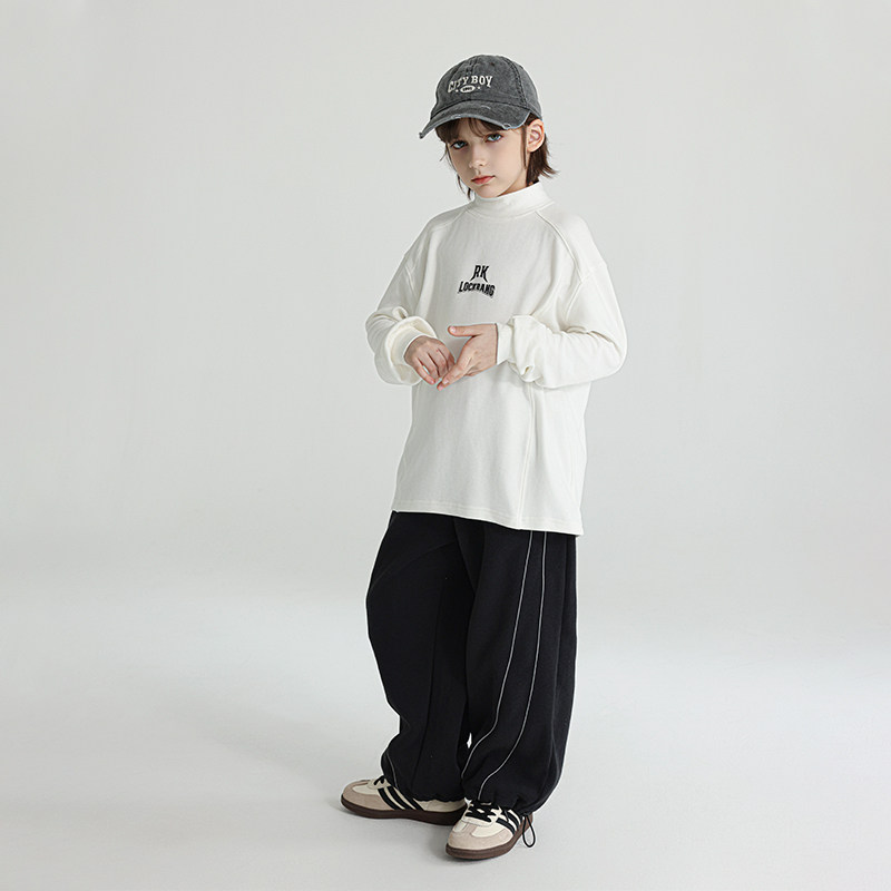 童装男童德绒打底衫2025年秋冬装新款儿童半高领长袖保暖T恤潮,淘宝优惠券,粉丝福利购,淘宝优惠卷