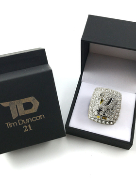 马刺邓肯总冠军戒指球迷周边手办送男生情人节生日礼物纪念品