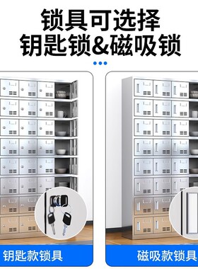 不锈钢食堂消毒碗柜员工餐厅紫外线高温多门多格餐盘柜餐具储物柜