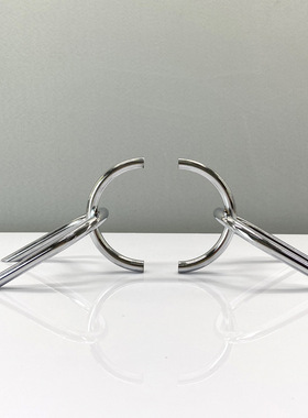 现代金属锁链书档，创意U形书靠