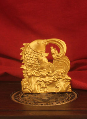 招财进宝鱼金鱼装饰摆件