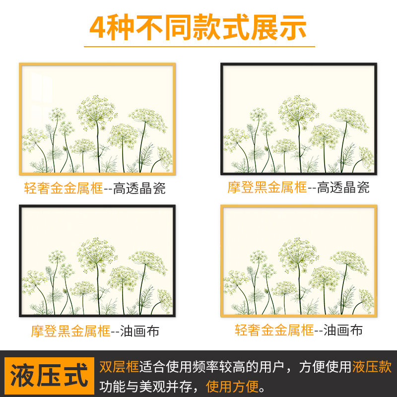 电表箱装饰画免打孔配电箱遮挡现代简约清新电源开关盒挂画大尺寸