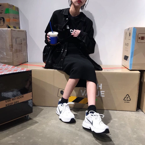 Nike Air Monarch IV Мужская воздушная подушка спортивная повседневная папочка обувь 415445-101-102