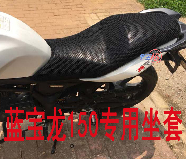 摩托车坐垫防晒套钱江黄龙BJ300GS蓝宝龙QJ150-17A BN302加厚坐套 - 图0