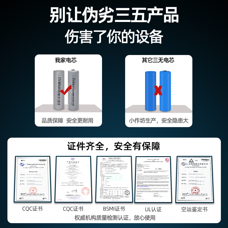 亿纬18650锂电池3.7V大容量3500mAh动力电芯手电钻充电宝组装电池 - 图2