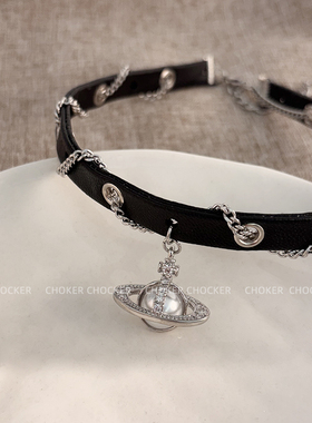 小众朋克西太后土星项圈