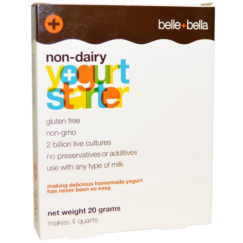 Belle+Bella无麸无糖无乳制品酸奶菌粉发酵剂无脂Yogurt Starter - 图2