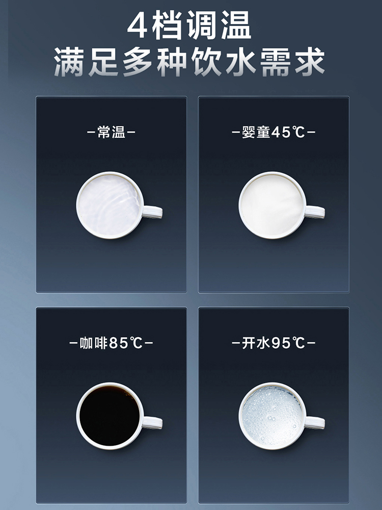 海尔管线机壁挂式饮水机即热无胆直饮机可调温小型茶吧机HGR2207,淘宝优惠券,粉丝福利购,淘宝优惠卷