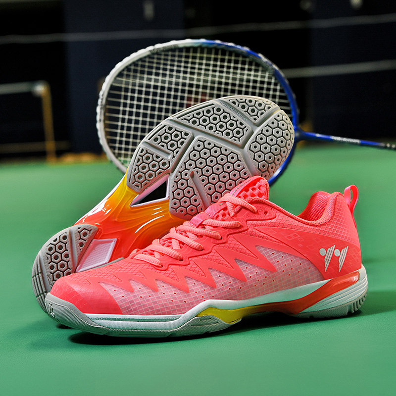 鸳鸯色羽毛球男专业减震透气比赛夏季新款乒乓运动网球鞋女防滑,淘宝优惠券,粉丝福利购,淘宝优惠卷