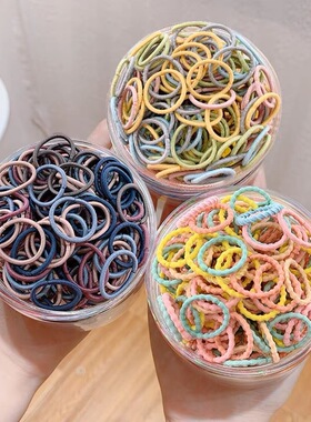 Non damaging hair, children's rubber bands with good elasti