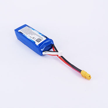 富力电池4S lipo 80C 2200mAh 14.8V航模电池 固定翼遥控飞机动力 - 图1