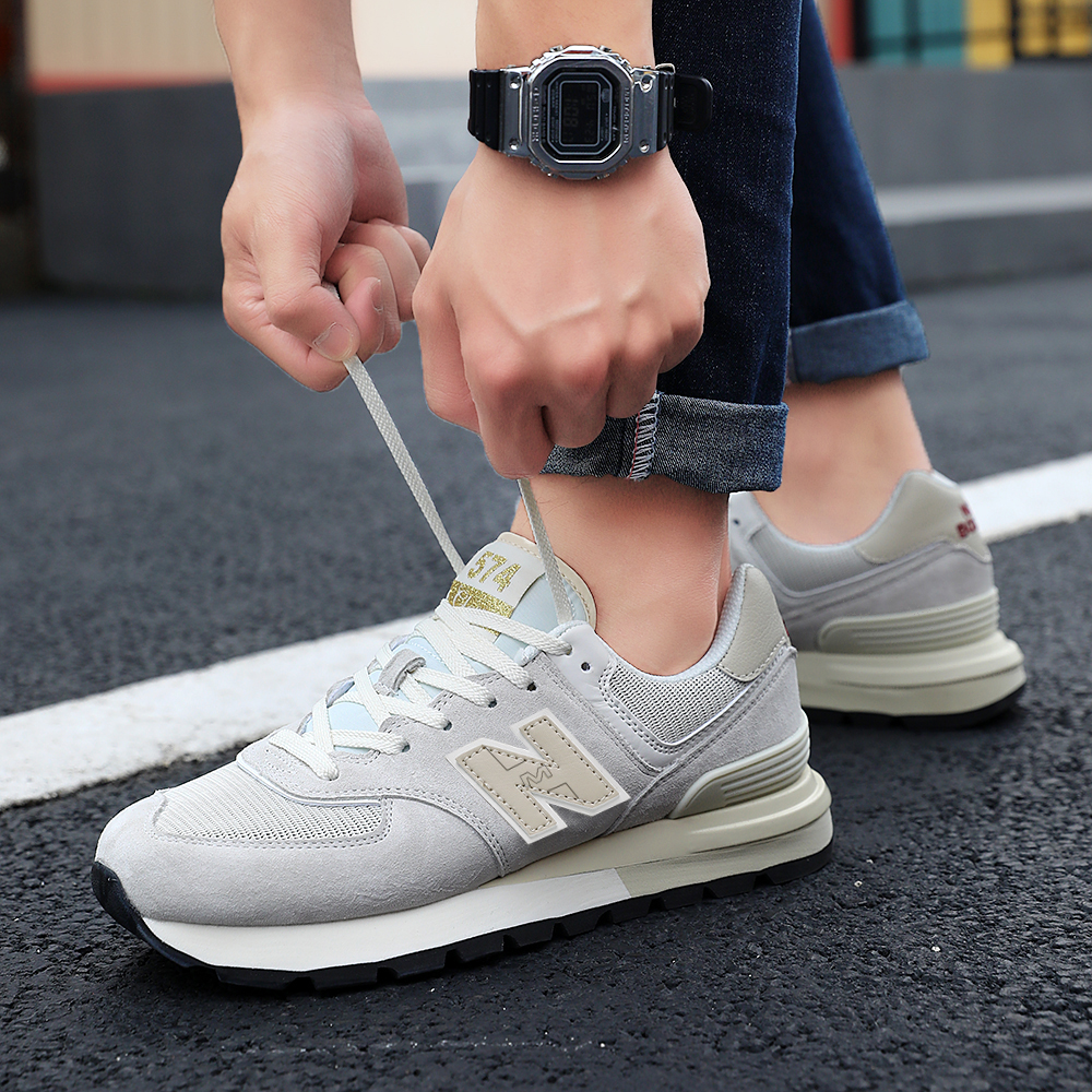 新百伦男鞋574官方正品女鞋休闲运动鞋秋季男鞋跑步鞋N字鞋子 - 图0