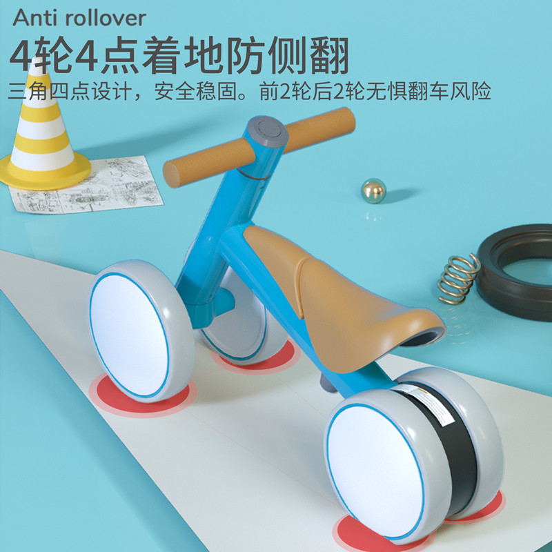 美国xjd脚踏1-2-3岁扭扭车平衡车 xjd踏行车/滑行学步车
