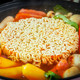 Catering special ramen shiitake mushroom beef hot pot noodles