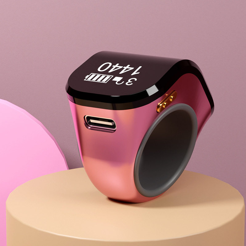 Smart charging touch screen counter