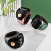 Rechargeable bead counter ring