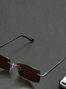 精品水晶切边眼镜石头镜