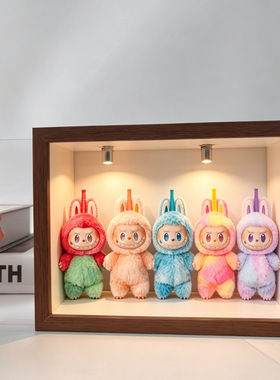 中空立体发光相框6寸7寸8寸盲盒手办diy展示框卧室装饰灯光画框