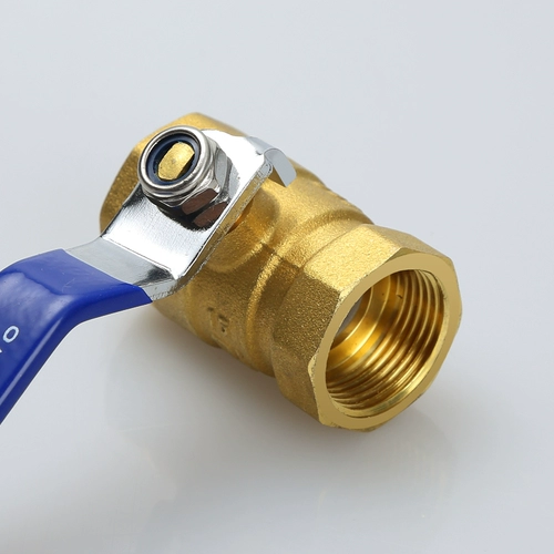 Утолщающий медный клапан 4 балла 6 баллов медный шаровой клапан Бронзовый внутренний шелкочный шаровой клапан переключатель водопровода шелковая вода труба воды