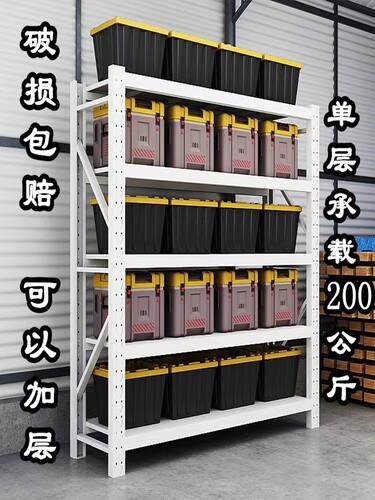 新疆乌鲁木齐地下室仓储货架置物架展示架多功能仓库家用拆装包邮 - 图1
