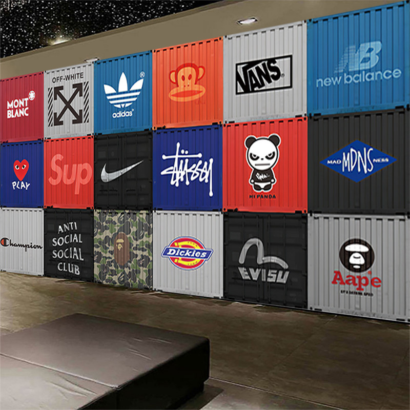 涂鸦墙纸自粘墙贴墙面贴纸动漫背景画时尚壁纸工业风宿舍墙面装饰,淘宝优惠券,粉丝福利购,淘宝优惠卷