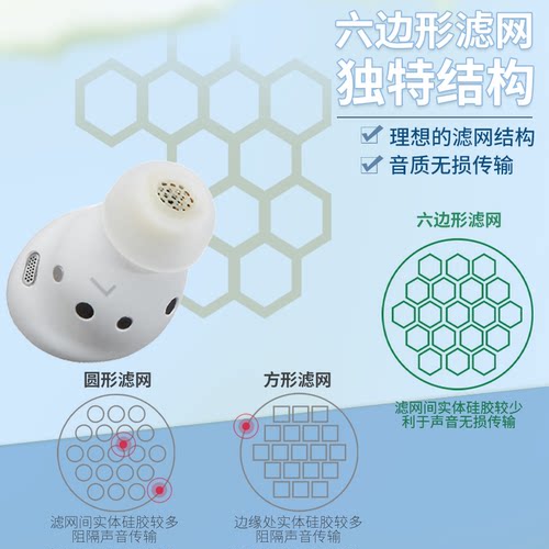 适用AZLA Max Standard入耳式耳塞套ie900/800s森海塞尔耳机套带滤网耳机塞套硅胶Buds2Pro耳塞耳机入耳式 - 图0