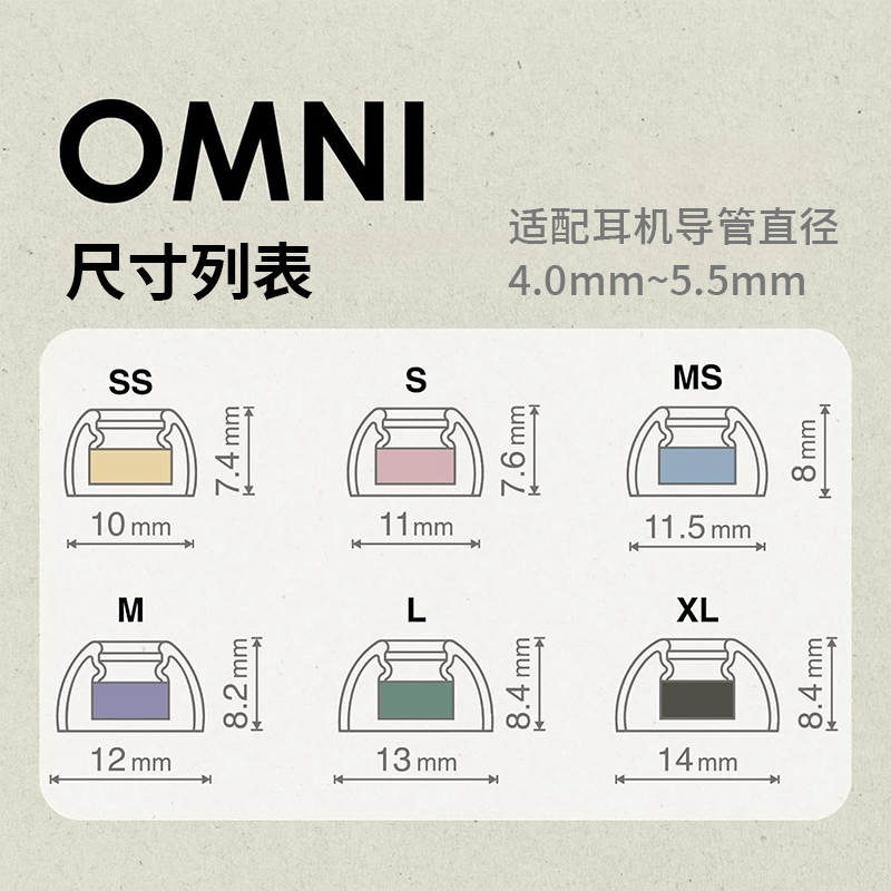 Spinfit OMNI耳塞套入耳式耳机硅胶套耳塞通用耳帽三星Buds2pro森海TW3真无线耳机软皮塞索尼wf1000xm5耳塞 - 图2