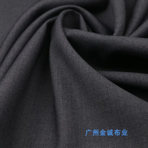 秋冬中厚西装面料经典纯色斜纹哔叽私人学生定制布料礼服马甲布料 - 图2