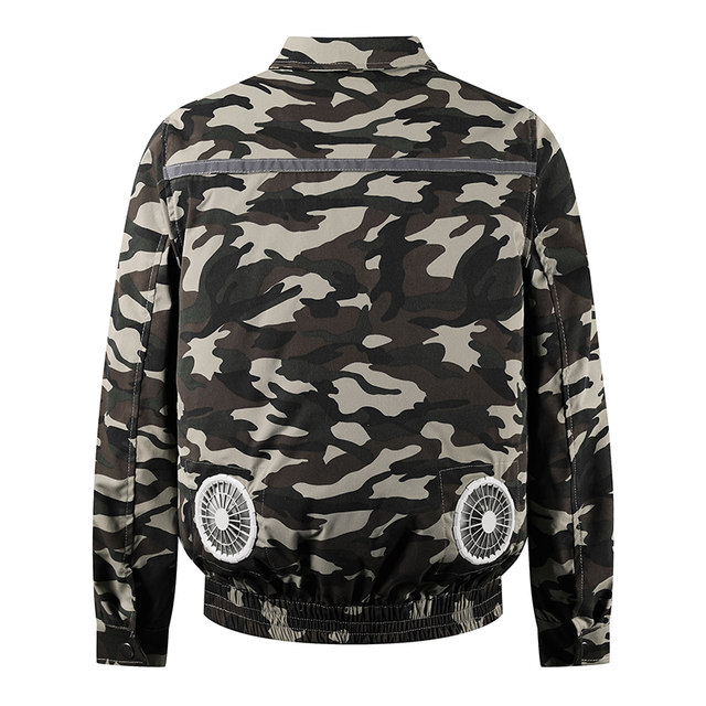 Fuxian air conditioning suit with fan for cooling and cooling