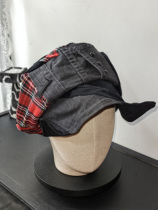 NAVY nave original everyday little version type hand for small demon hat peak retro denim punk rock forward hat spell