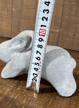 外贸样品做旧水泥兔子摆件极简侘寂风小兔装饰庭院复古动物摆设