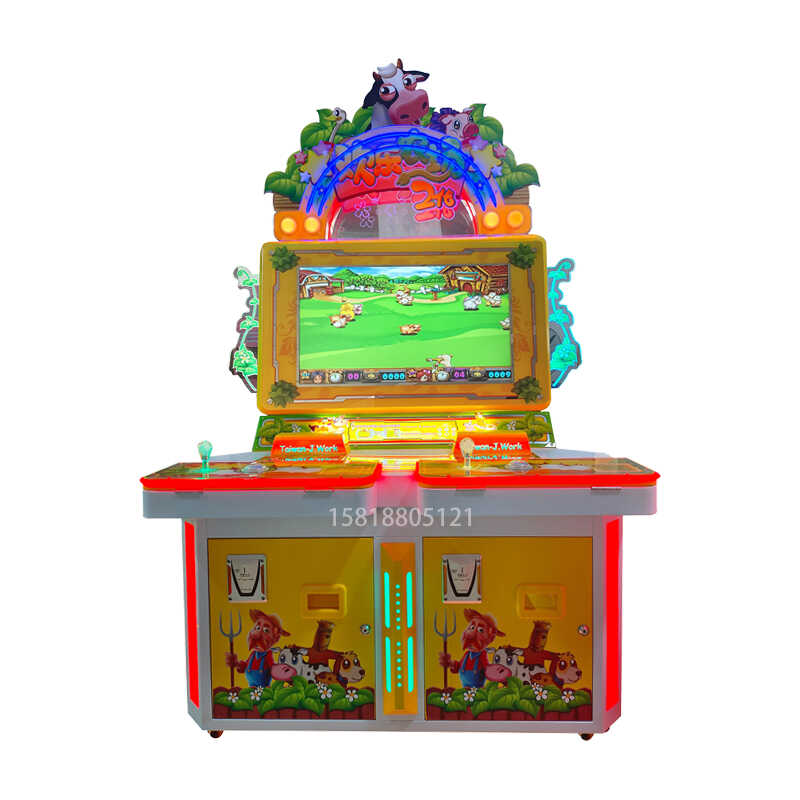 New Happy Farm Slingshot Shooting Small Animals and Cows