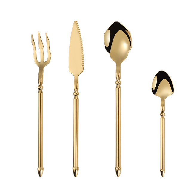 Aquaman 304 stainless steel steak knife and fork spoon
