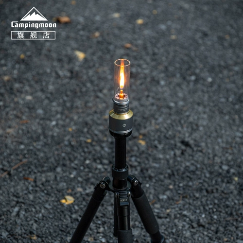 Campingmoon Campan Silver Silver Guit Gas Light T-1d15.