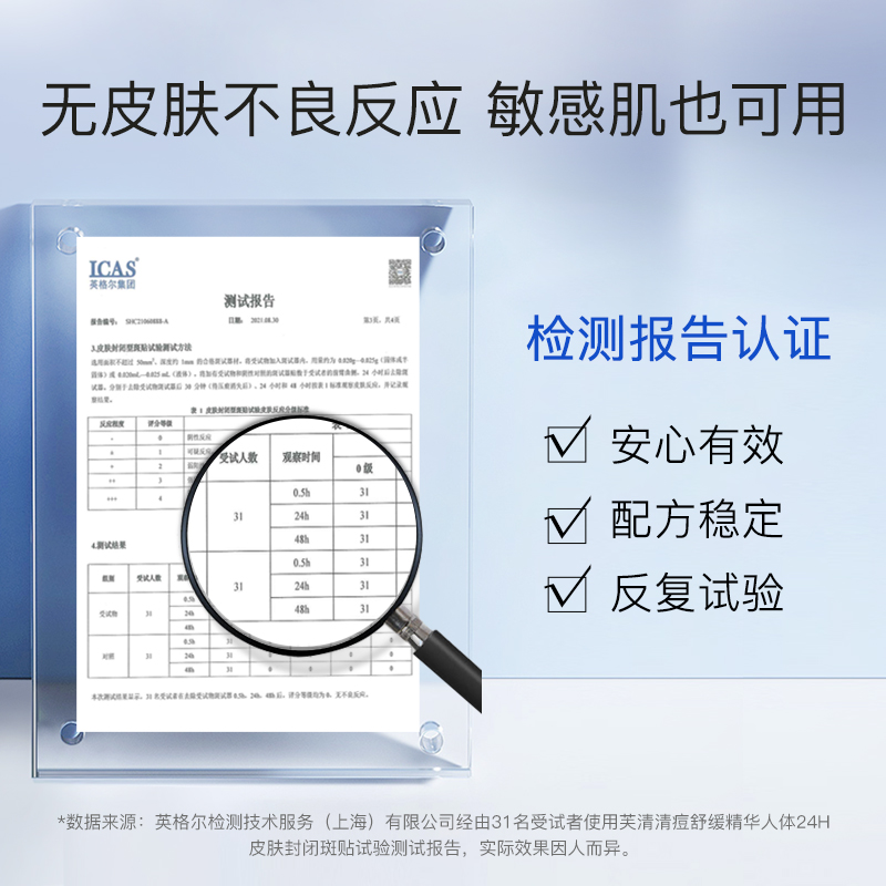 欧洲进口代抚平月球脸FulQun芙清祛痘舒缓精华液去红痘印控油修护 - 图2