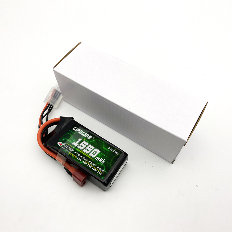 航模电池1550/5200/6000mAh 2S3S7.4V11.1V大容量船模/车模锂电池 - 图2