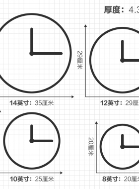 挂钟优质客厅钟表简约北欧时尚家用时钟挂表创意个性石英钟新款