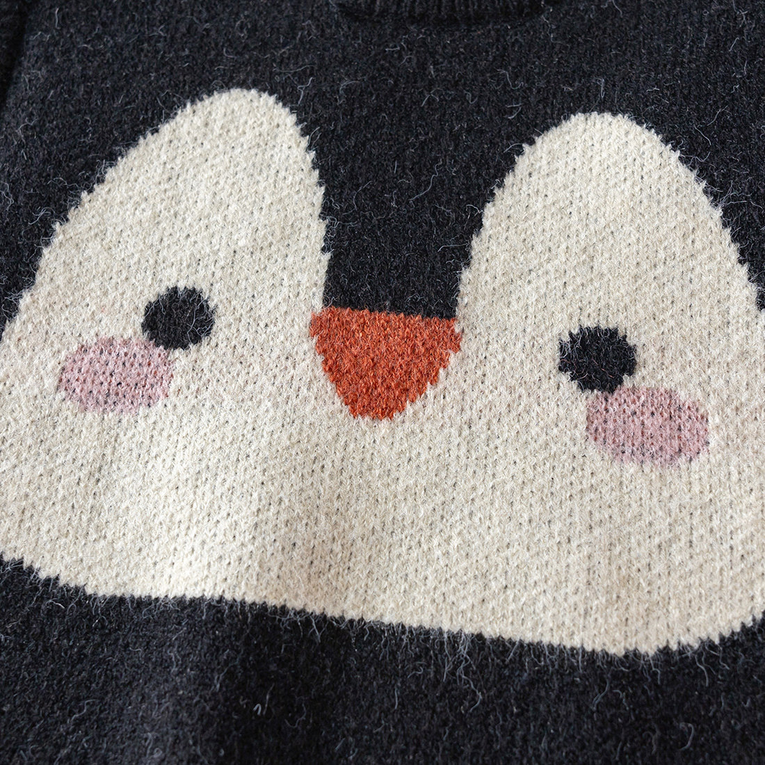 儿童可爱毛衣针织马甲女宝秋季韩版百搭圆领无袖外穿坎肩男宝背心 - 图1