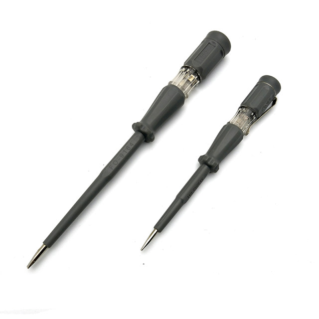 Japan Fukuoka Tool High Brightness Test Pen Household Pen Flat Screw Bit Screwdriver-FO-9163