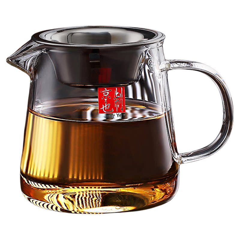 Fair cup glass heat-resistant tea filter kung fu tea set tea sea
