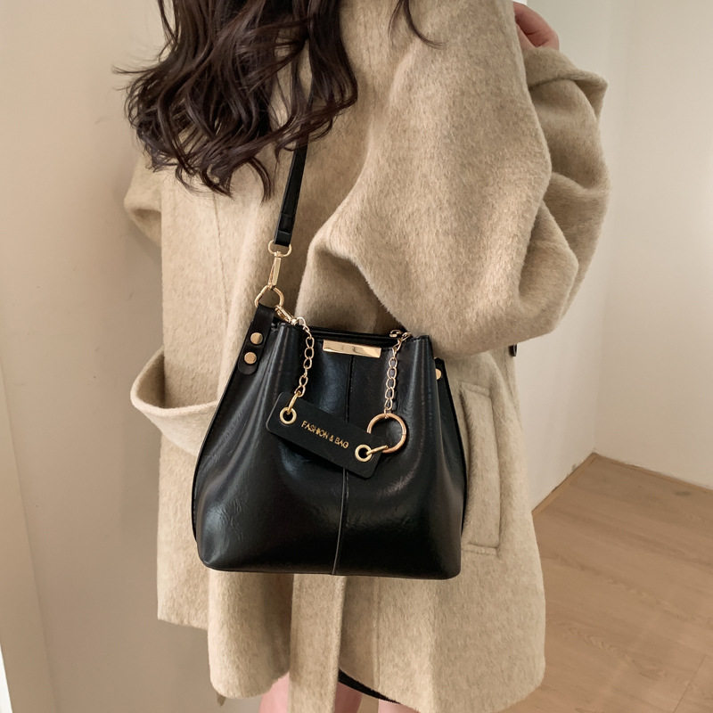 复古大容量高级质感包包女新款跨境网红时尚单肩斜挎百搭水桶包包,淘宝优惠券,粉丝福利购,淘宝优惠卷