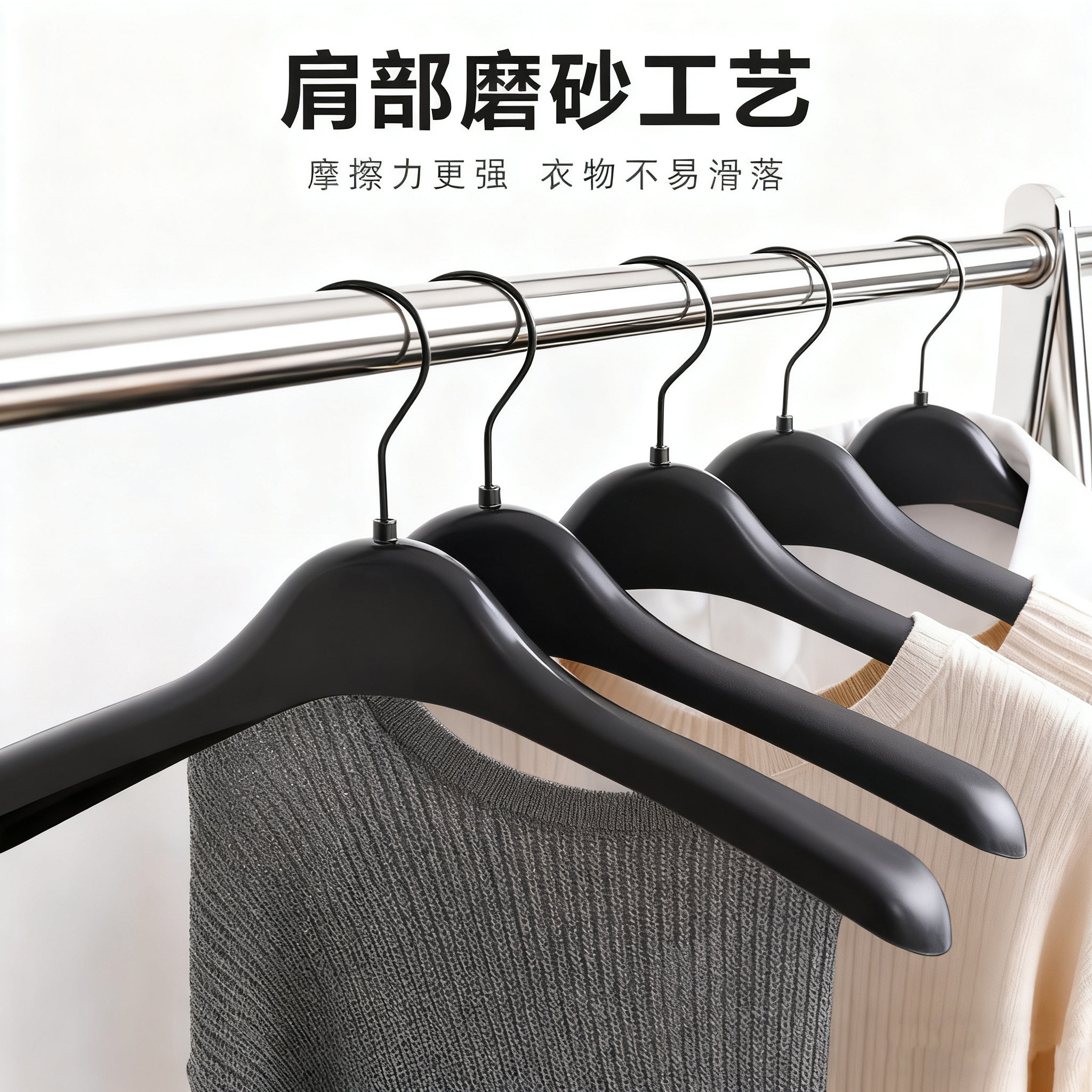 宽肩防滑塑料衣架服装店专用衣挂衣撑女装店无痕西装衣架家用裤夹,淘宝优惠券,粉丝福利购,淘宝优惠卷