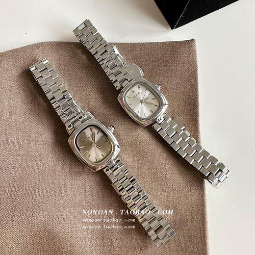 NONOAN 复古小金表手表女款轻奢女士小表盘石英表ins高级简约百搭 - 图3