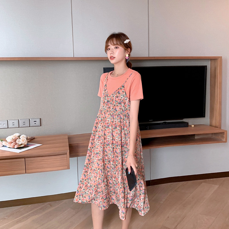 【夏装秒】孕妇夏2020年新款连衣裙 欧丽妈咪连衣裙