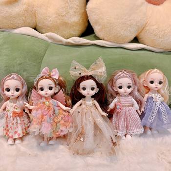 Girls Toy 2023 New Set Gift Box Dress Up Princess Doll Simulation Children's Exquisite Doll