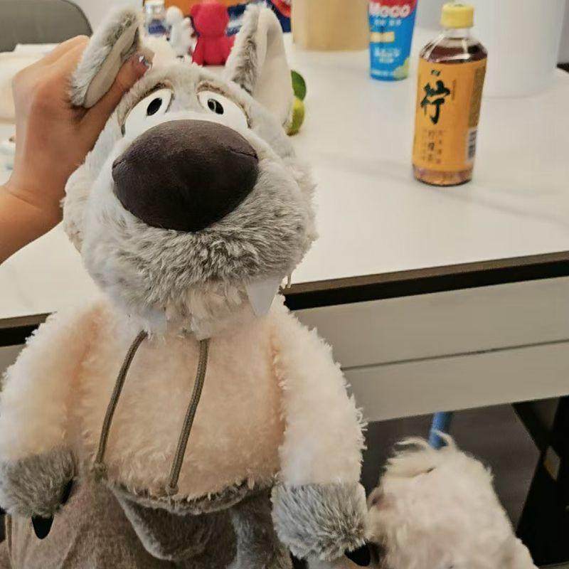 披着羊皮的狼玩偶大灰狼抱睡公仔儿童毛绒玩具布娃娃生日礼物女,淘宝优惠券,粉丝福利购,淘宝优惠卷