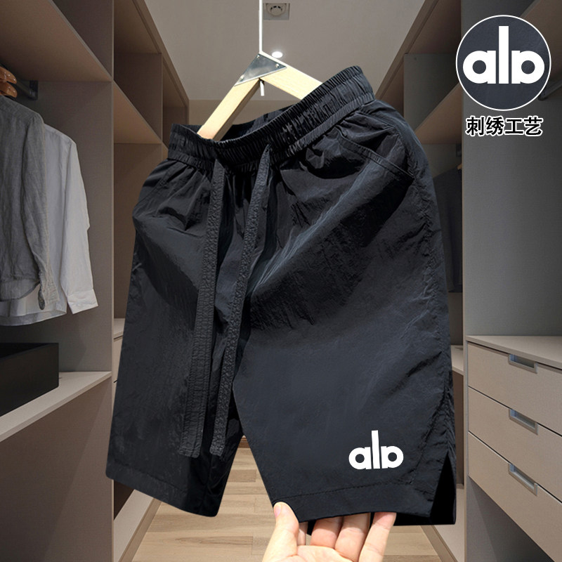 2025夏季新款刺绣男生短裤男士五分裤美式速干中裤宽松情侣沙滩裤,淘宝优惠券,粉丝福利购,淘宝优惠卷