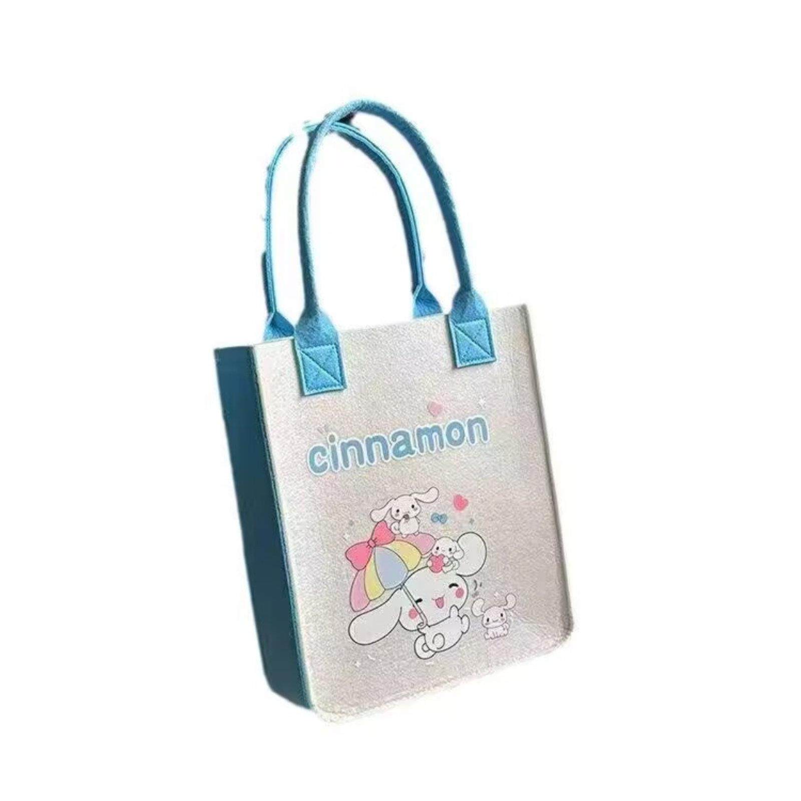 学生补课新款卡通毛毡包定制logo学生手提袋礼品包广告收纳袋伴手,淘宝优惠券,粉丝福利购,淘宝优惠卷