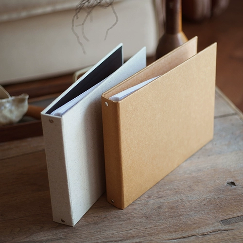 Чистого цвета вертикальная версия 6 -Inch Pugch Pocket Album Album Литературные маленькие свежие страницы