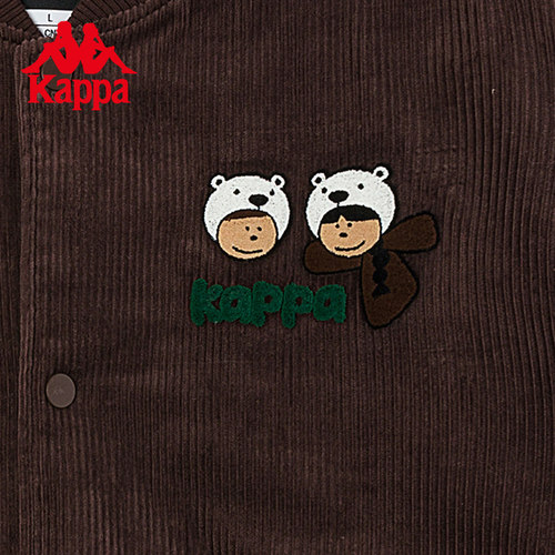 Kappa卡帕拼接棉服新款女羊羔绒棒球服户外防寒棉服K0C82MM70 - 图2